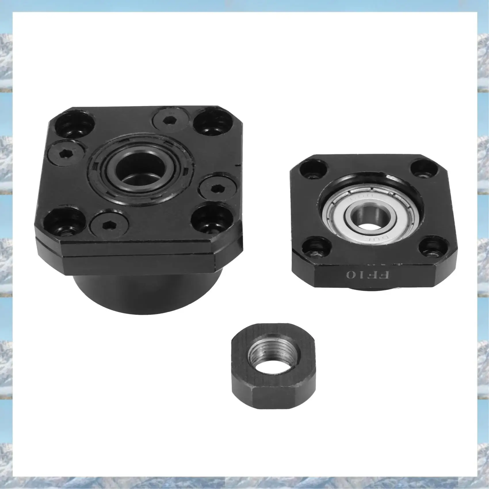 

Шариковые опоры FK10 и FF10 для SFU1204