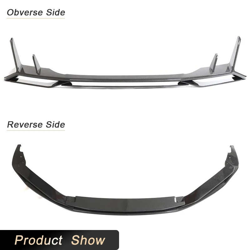 Передний бампер автомобиля разветвитель спойлера сухой карбон для Audi R8 Coupe Convertible