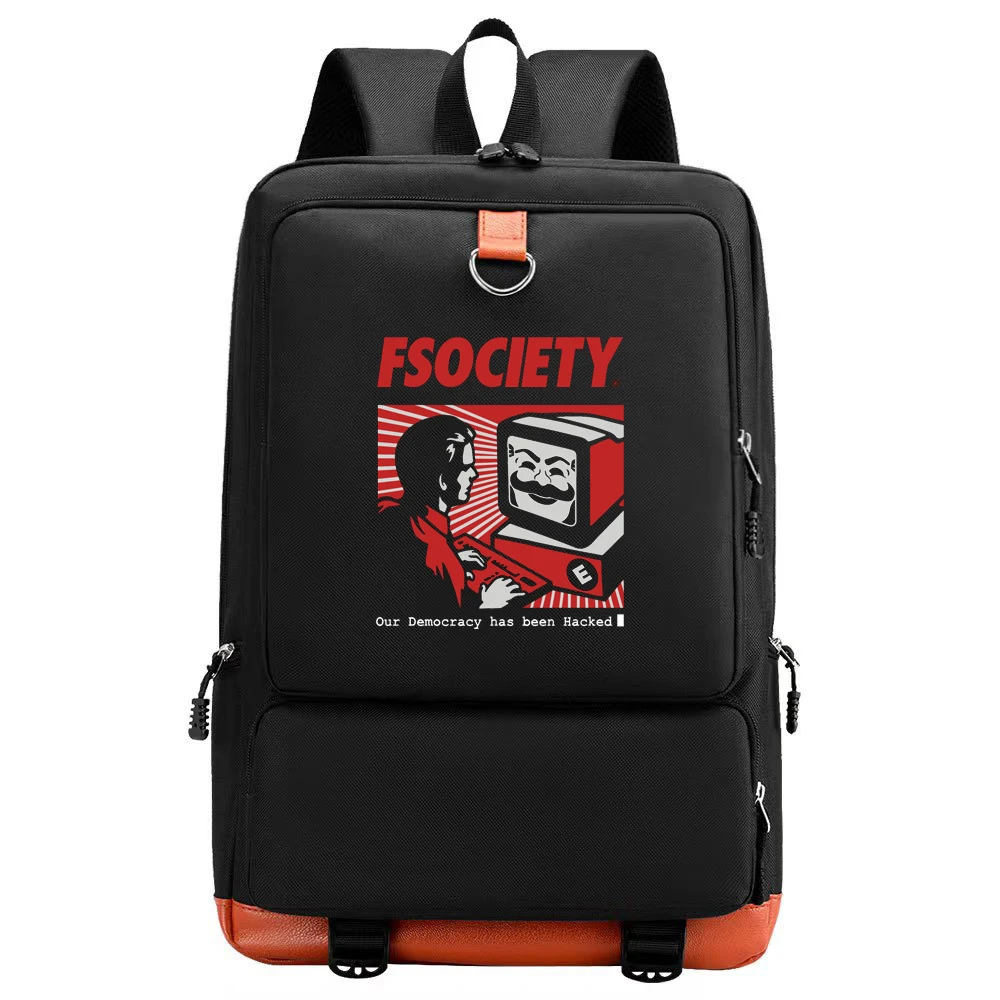 

Забавный рюкзак с графическим принтом fmr Robot с USB-зарядкой для мужчин и женщин, школьные ранцы для мужчин, дорожная сумка для ноутбука