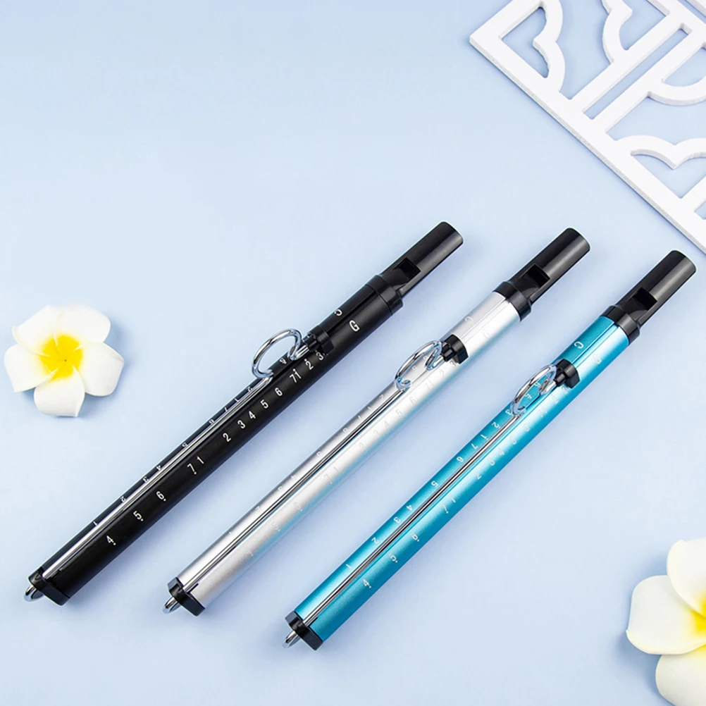 ka przesuwna flet powietrzny profesjonalny sznurkowy gwizdek przesuwny ze stalowym prętem przesuwnym muzyczne dmuchanie sprzyja fajne prezenty