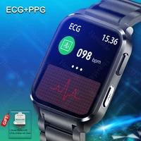 2022 ecg smart watch women men for android xiaomi ios ip68 waterproof watches heart rate blood pressure oxygen smartwatch ladies