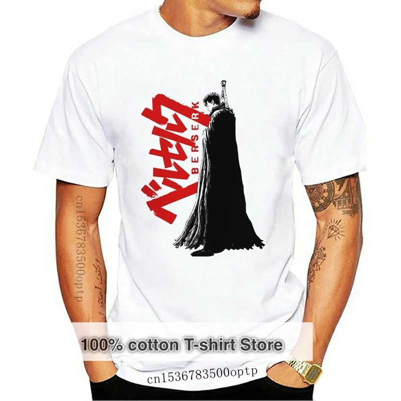 

New Berserk Gatsu Anime Manga Cartoon T Shirt Loose Size Tee Shirt