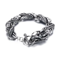 new punk popular high quality woven chain mens jewelry leading bracelet fashion creative gothic hip hop keel bracelet jewelry