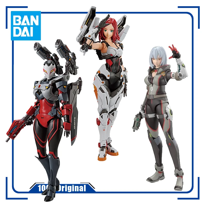 Фигурка BANDAI Rise Ace Force Серебряная бабочка Ikawa Sakura Spark Сборная модель экшн-игрушка