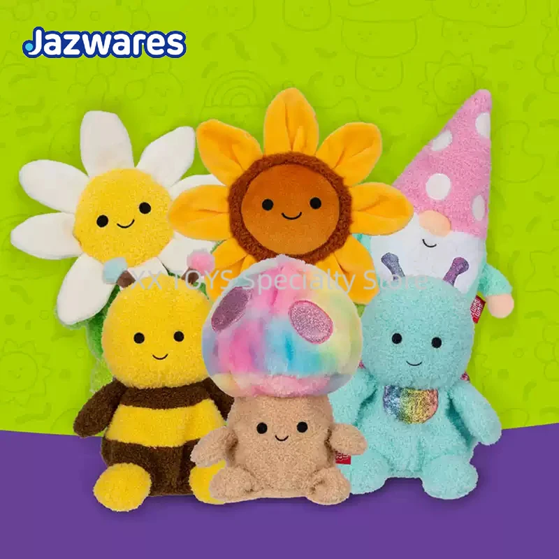 Jazwares BumBumz GardenBumz Series 7 5-дюймовые мягкие плюшевые игрушки Салливан Улитка Девушка