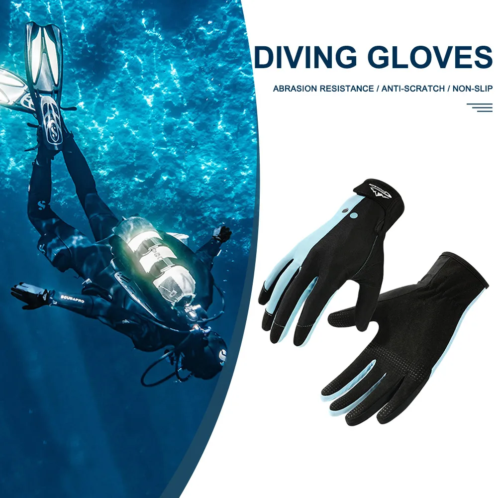 

Spearfishing Gloves Portable Scuba Snorkeling Gloves Lightweight Elastic Anti-scratch Comfortable Water Sports Equipment