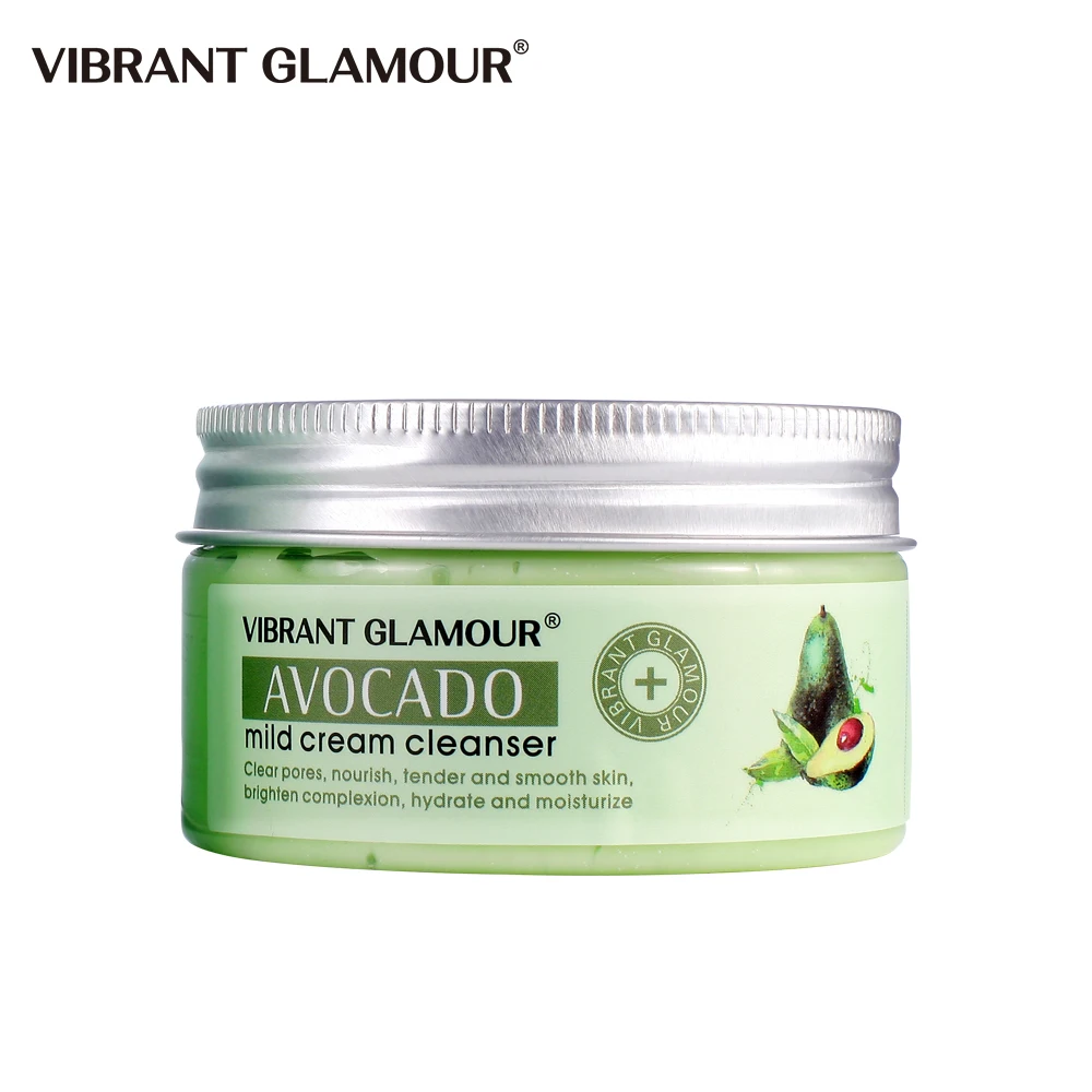 

Avocado Massage cream Mask Cleanser Pores Remove Blackhead Nose Smoothing Hydrating anti-aging Facial MaskS