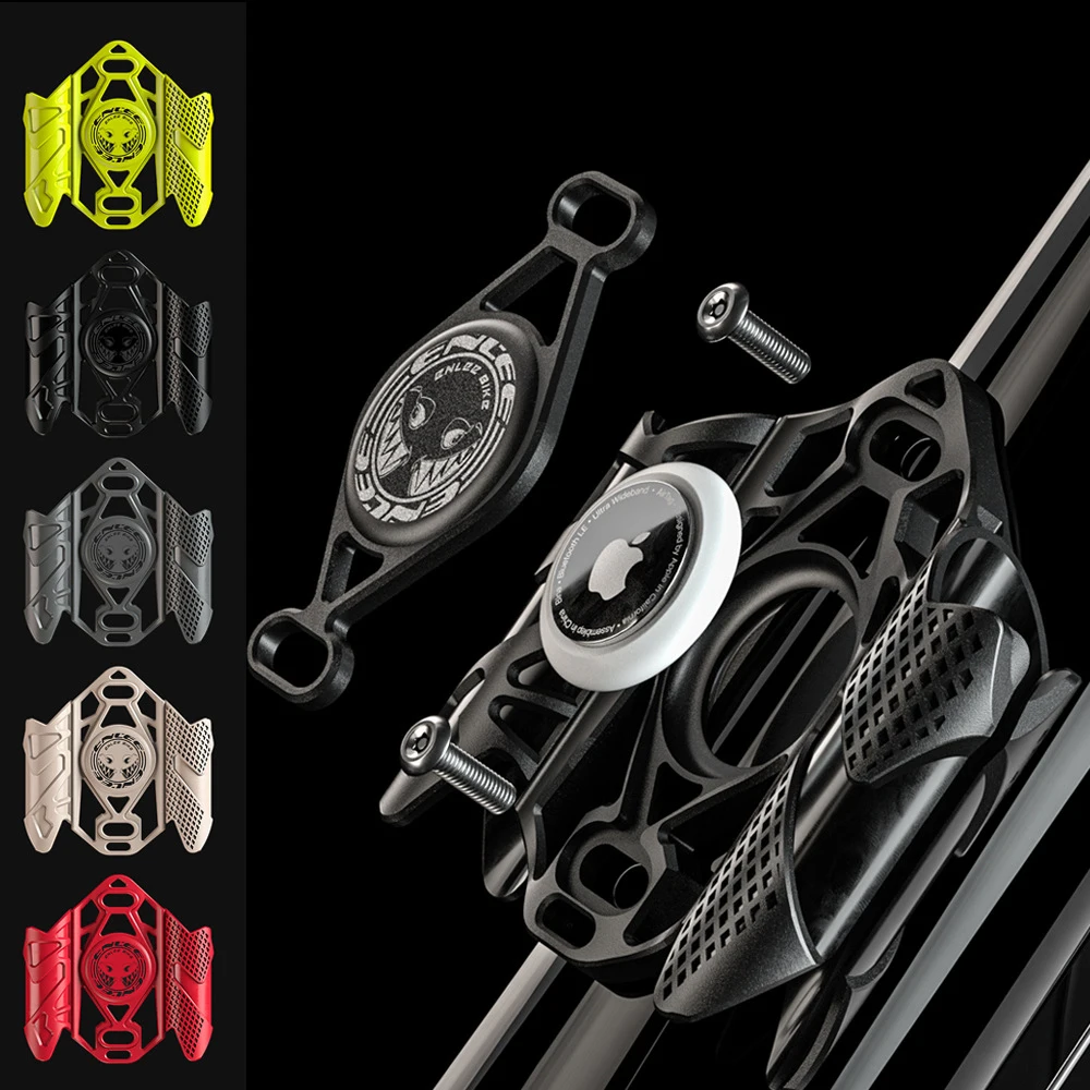 

Bike AirTag Mount Locator Protective Cover Anti-Theft Universal Bicycle Holder Tracker Positioner Covers Cycling Accessories