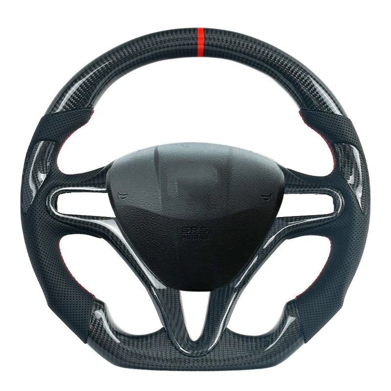 

Руль из углеродного волокна под заказ для Honda Fit GE6 GE8 GK5 Civic FD2 FC1 Racing