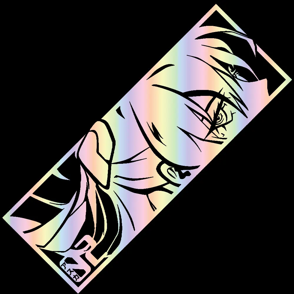 

CTLS Japanese Anime Car Sticker Asuka 02 Laptop Stickers Cartoon Lovely Girl Exterior Accessories Window Decoration Vinyl Decals