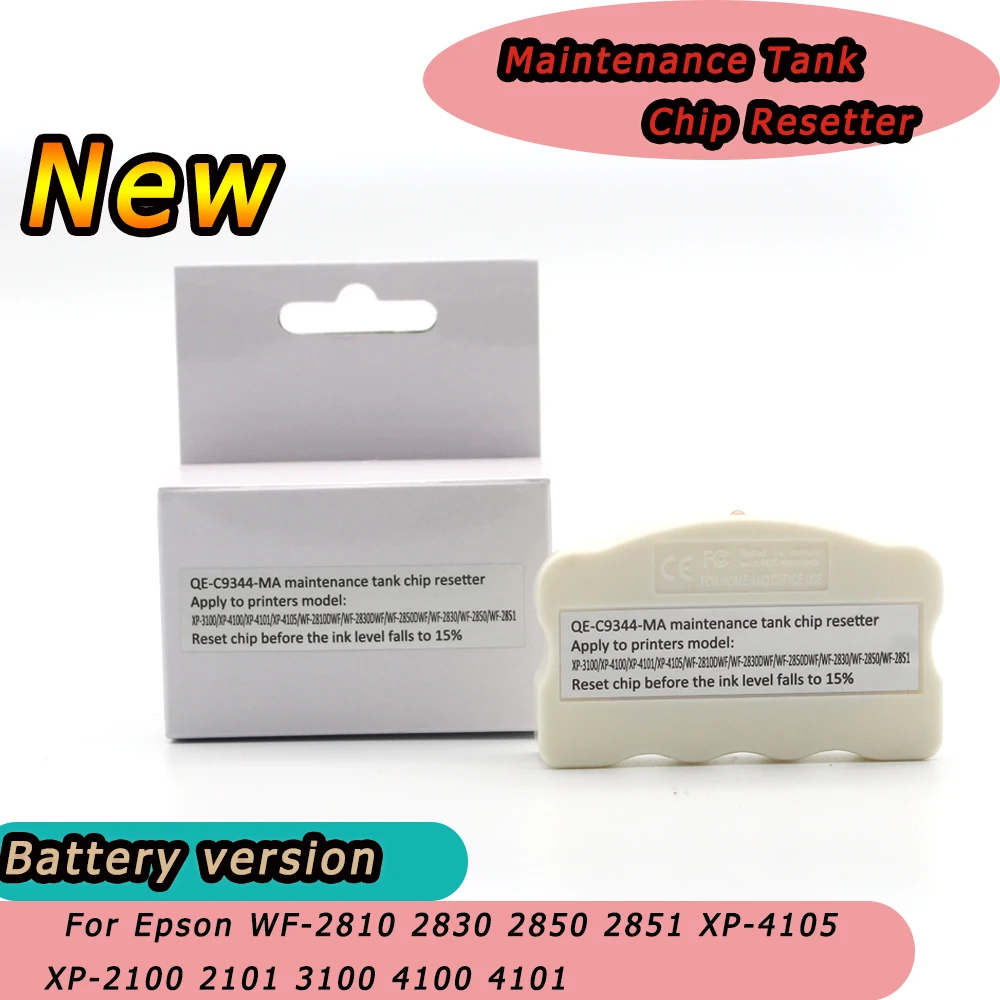 Сбрасыватель чипов резервуара для обслуживания аккумулятора C9344 Epson L3560 L3550 L5590 Φ