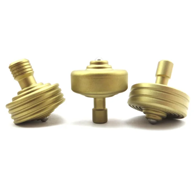 

EDC Titanium Hand Twisting Spinning Top Gyro Gyroscope Spinner Gyro Toy EDC Decompression Toy