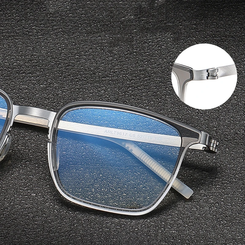 Немецкие брендовые дизайнерские ультралегкие очки без винтов с оправой из