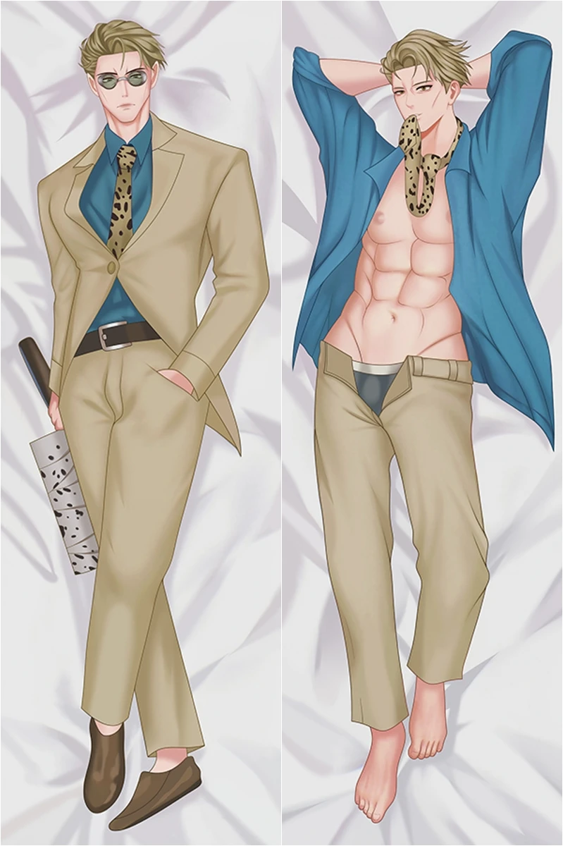 

Jujutsu Kaisen Nanami Kento Dakimakura Pillow Case Anime Cosplay Male Hugging Body Pillow Cover Otaku Home Bedding Xmas Gift