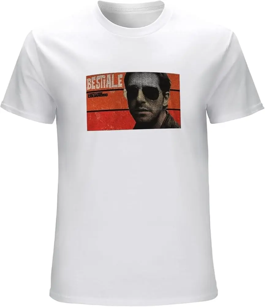 Футболка с изображением монскиттера инспектор колиандро безиал телевизионная