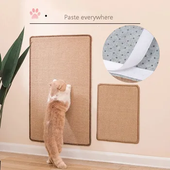 Couch Cat Scratch Protect Mat Cat Scraper for Cats Tree Scratching Post Cat Scratcher Sisal Sofa Mats Furniture Protector 1