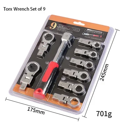 

Портативные храповые ключи TOTNEND из хромованадиевой стали