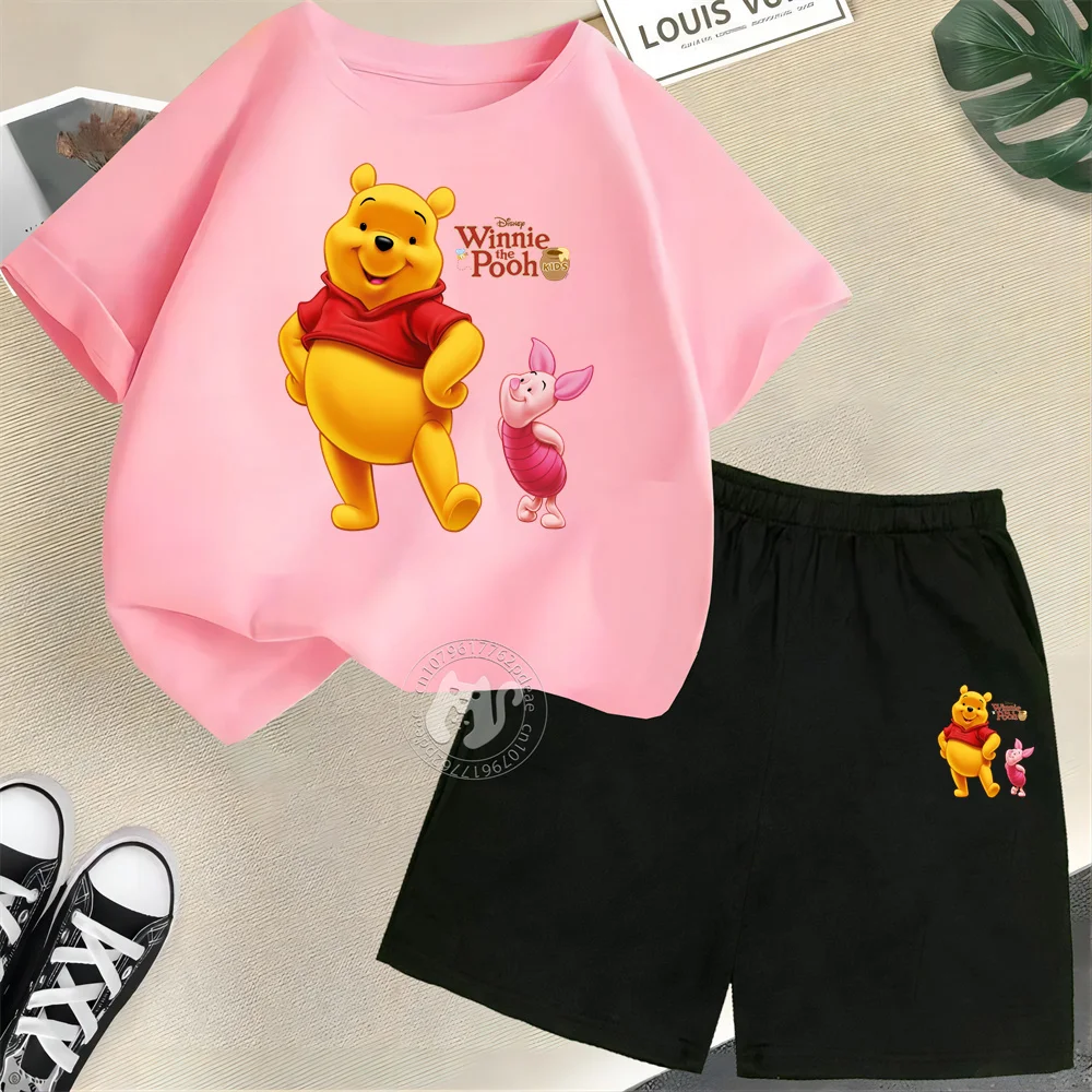 Комплект из футболки с коротким рукавом и шортов 100% хлопка