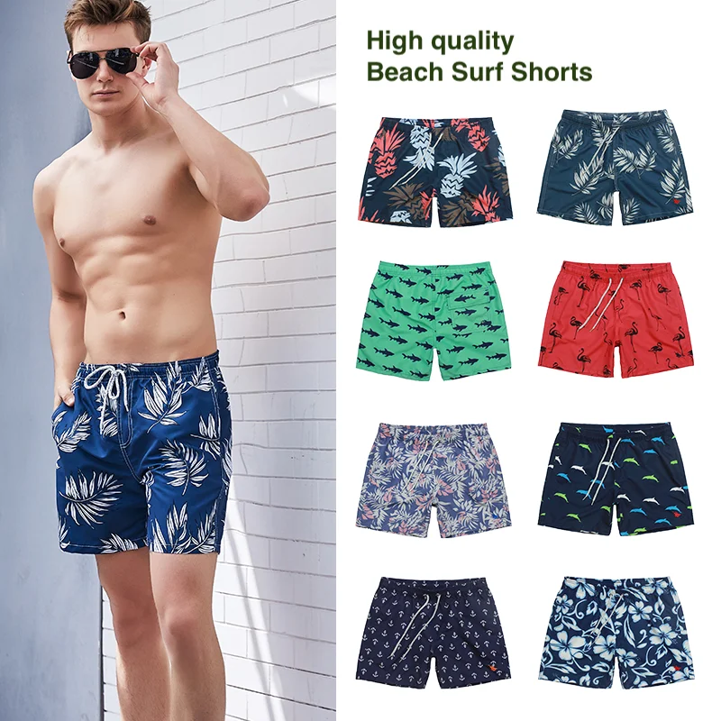 

Шорты мужские для пляжа и серфинга, быстросохнущие плавки, повседневные Модные гибридные штаны, лето