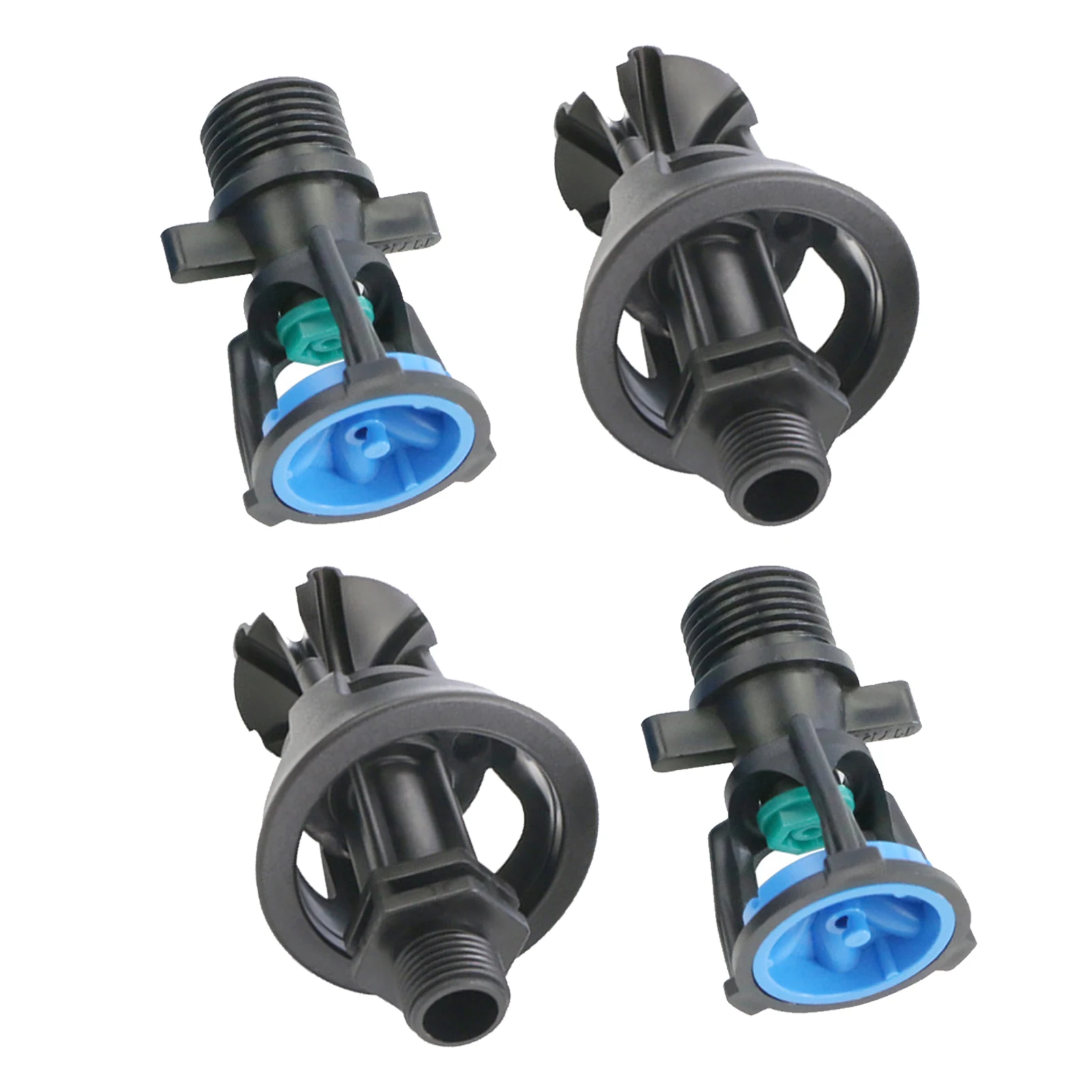 

4pcs Garden Lawn Farm Swing Sprayer External Thread Wobbler Agricultural Sprinkler Head 360 Degree Rotate Watering Tool Misting
