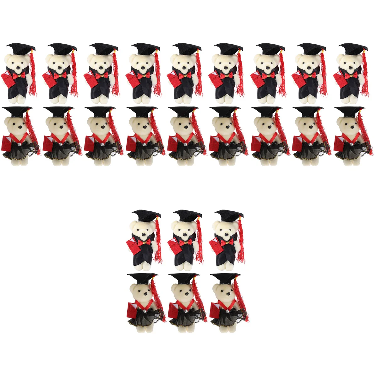 

24 Adorable Graduation Themed DIY Decorative Bear Decorations For Bouquet Bear Bouquet DIY Ornaments