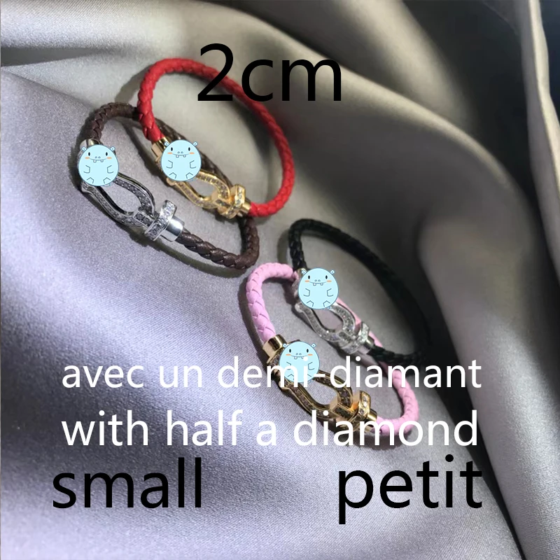 

2023 модные роскошные французские женские браслеты в форме подковы в европейском и американском стиле ювелирные изделия Бесплатная доставка на логотип