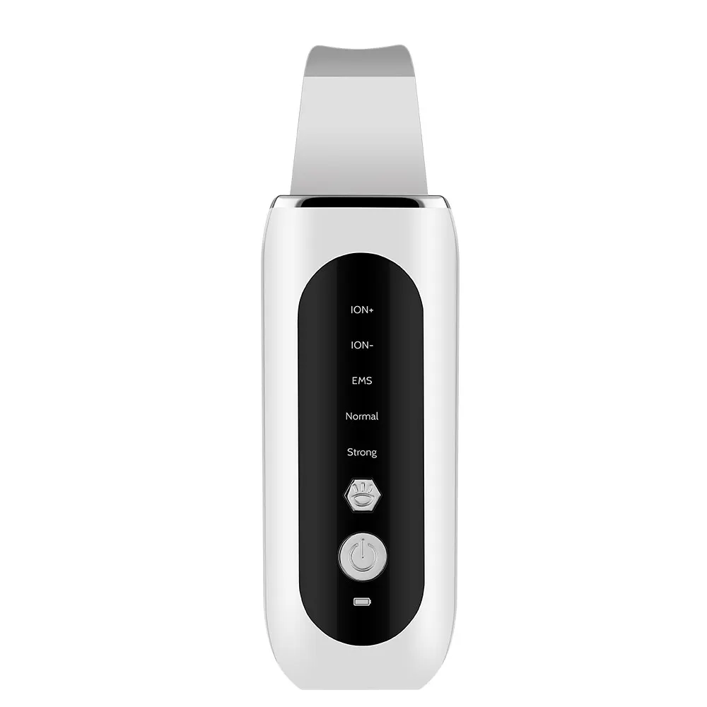 

Electric Ultrasonic Face Skin Scrubber EMS Micro Current Facial Shoveling Peeling Blackhead Remover Facial Cleaning Device