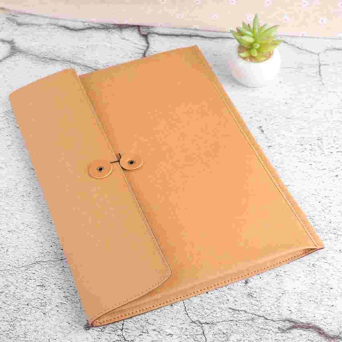 

File Folder Envelope Document Paper Kraft Pocket Folders Envelopes A4 Expanding Pockets Office Supplies Organizer Expanded