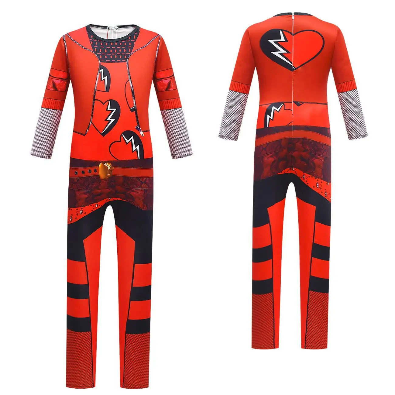 Красный костюм для косплея по мотивам фильма Птица Хэллоуин детские комбинезоны