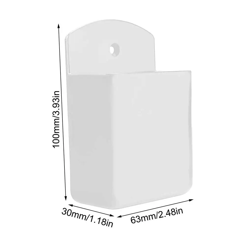

Настенный ящик для хранения 1 шт., бытовой прикроватный держатель-органайзер с дистанционным управлением для гостиной, кондиционера, телефона