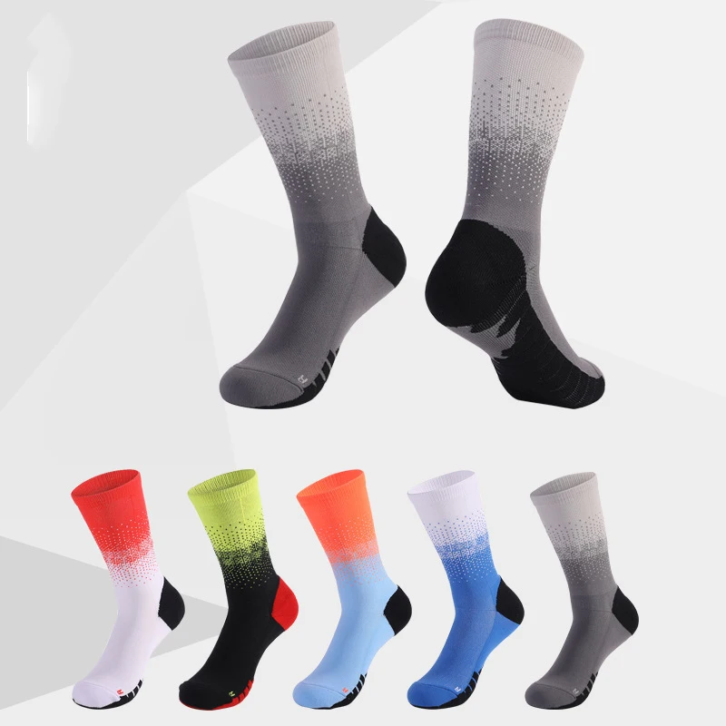 Trendy Tube Socks Thickened Towel Bottom Men's and Women's Sports Socks Basketball outdoor sports