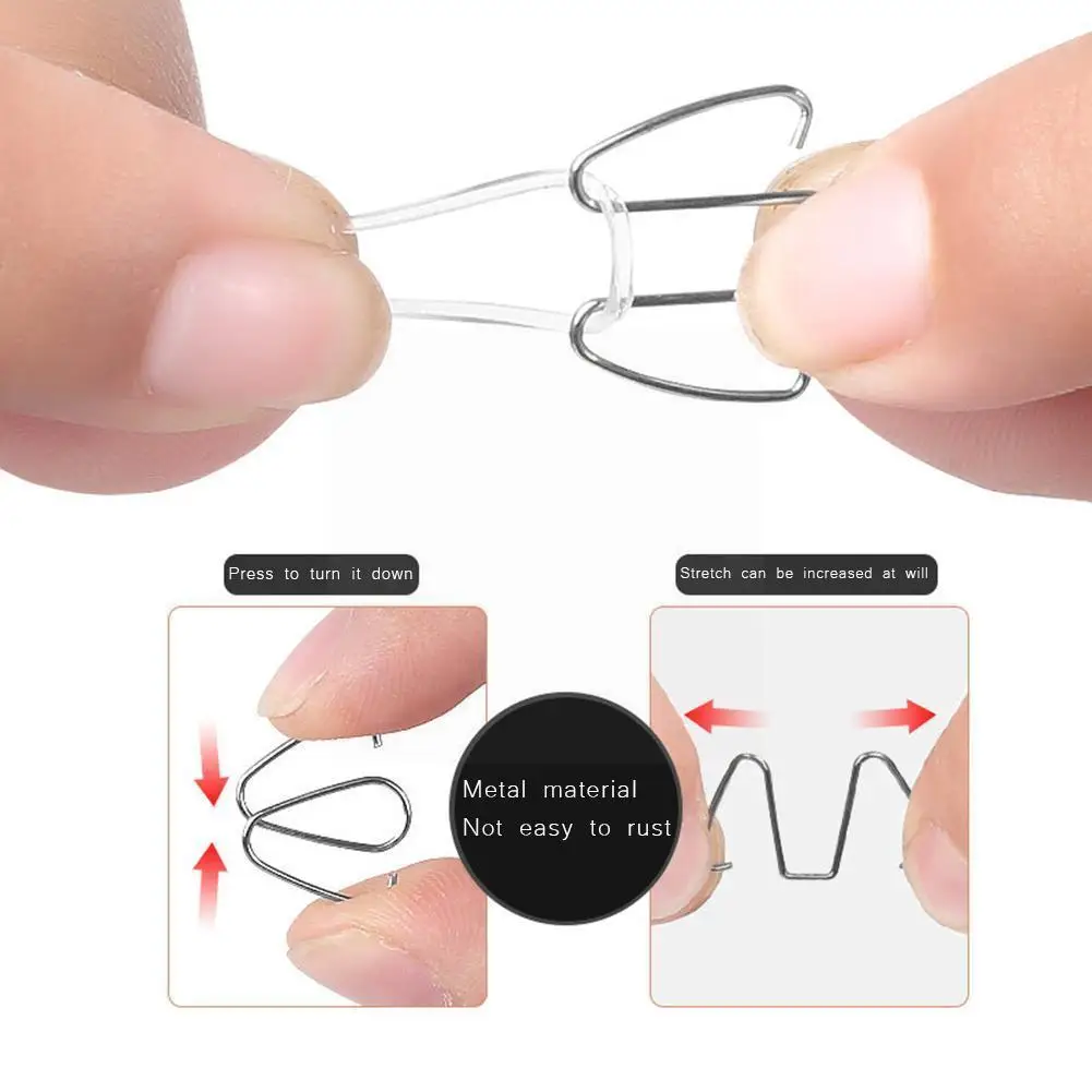 

3pairs Front Nail Hook/rubber Band Nail Art Ingrown Orthosis Toenail Toe Nail Clip Paronychia Nail Nail Ingrown Correction J5d5