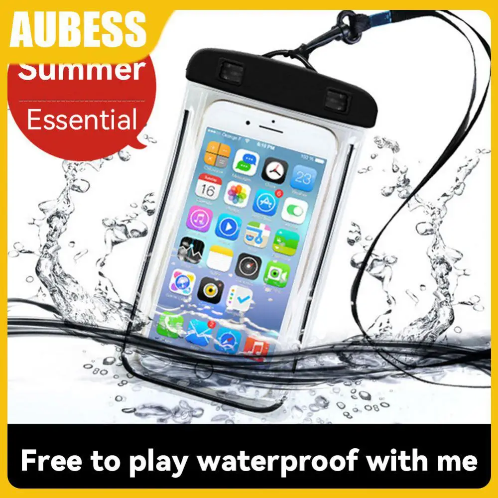 

And Dustproof Swimming Bag Pvc Abs Pvc Material Touch The Screen And Take Photos Pv Protective Sleeve Snow Proof Waterproof Bag