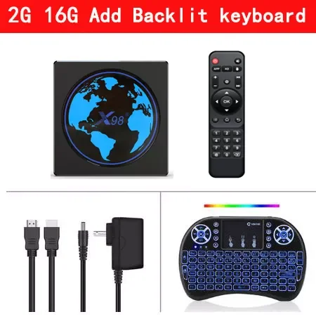 

ТВ-приставка Mini Amlogic S905W2, 4 + 32/64 Гб, поддержка AV1, 4K, 2,4G, Wi-Fi
