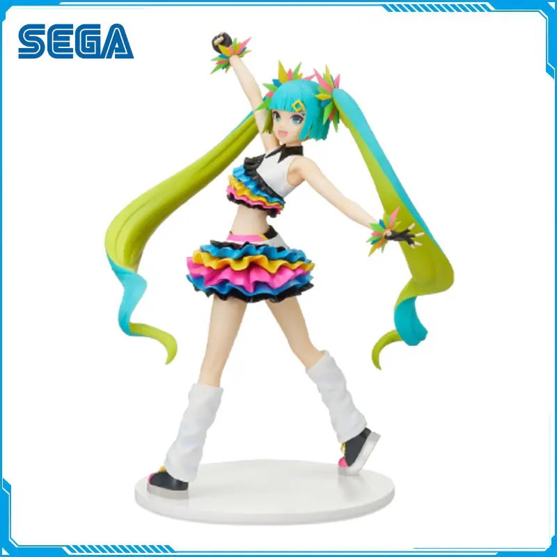 

Em Estoque Original SEGA Authentic Assembled Model Hatsune Miku FIGURIZM Action Figure Collection Model Toys Gifts for Children