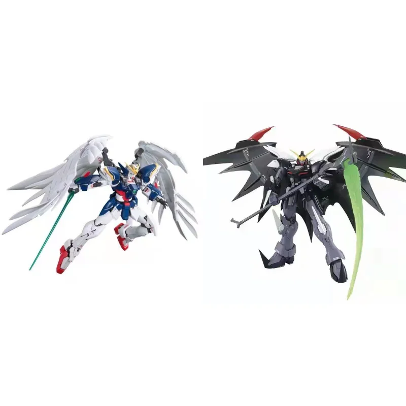 

BANDAI Gundam HG 1/144 Winged Zero Hell Reaper Self-Mounted Assembly Collection Figure Computer Ornaments GUNPLA Children's Gift