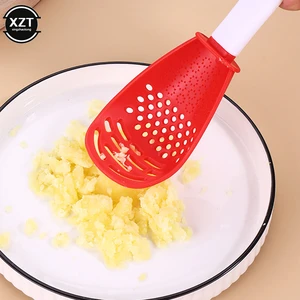 Filter Colander Household Kitchen Grinding Spoon Grinding Ginger Garlic Press Silicone Egg White Separator Kitchen Accessories