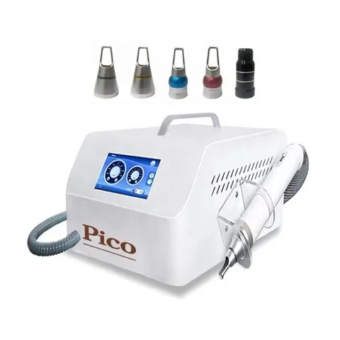 Портативный лазерный аппарат для пикосекунды Nd Yag, машина для удаления карбонового пилинга и татуировок