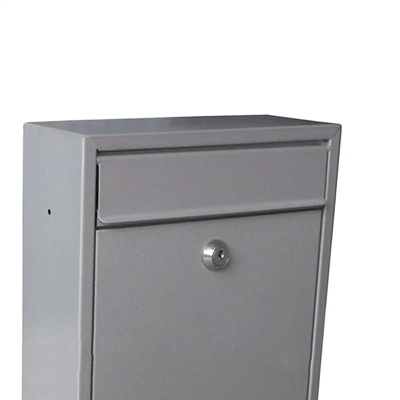 

Locking Mailbox Wall Mount Anti-rust Mail Mail Box Suggestion Box Black 1