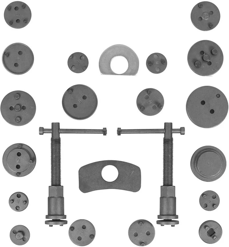 

22 шт., универсальные инструменты для ремонта тормозных колодок