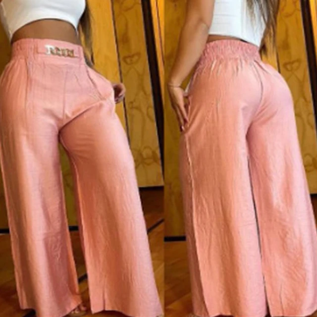 Elegant Wide Leg Straight Pants 6