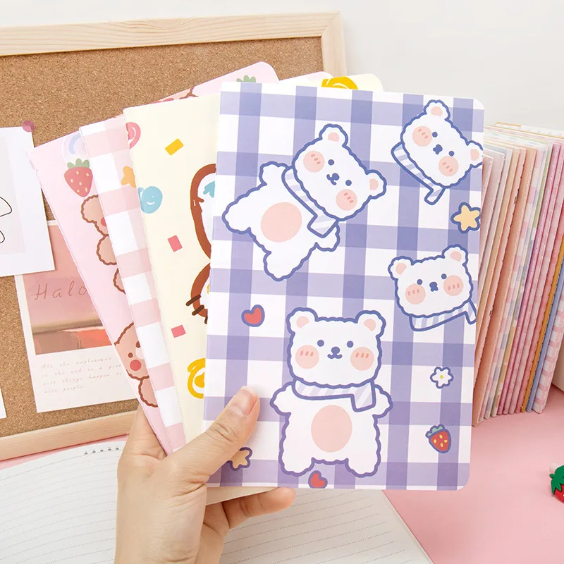 

1PCS Kawaii A5 Sketch Book Candy Series Notepad Notebook Cartoon Memo Ins Student Hand Ledger Diary Notebook