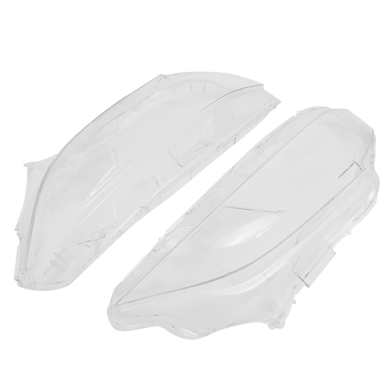Halogen Headlight Lens Cover Head Lamp Shade Headlight Shell Glass Cover For 2016-2018 Honda Civic Pair LH And RH