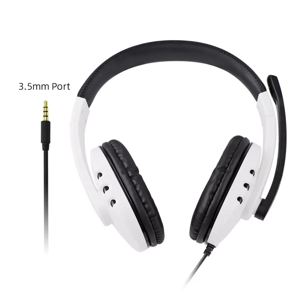 

PS5 Wired Headset Gamer PC 3.5mm For Xbox one PS4 PC PS3 NS Headsets Surround Sound Gaming Overear Laptop Tablet Gamer