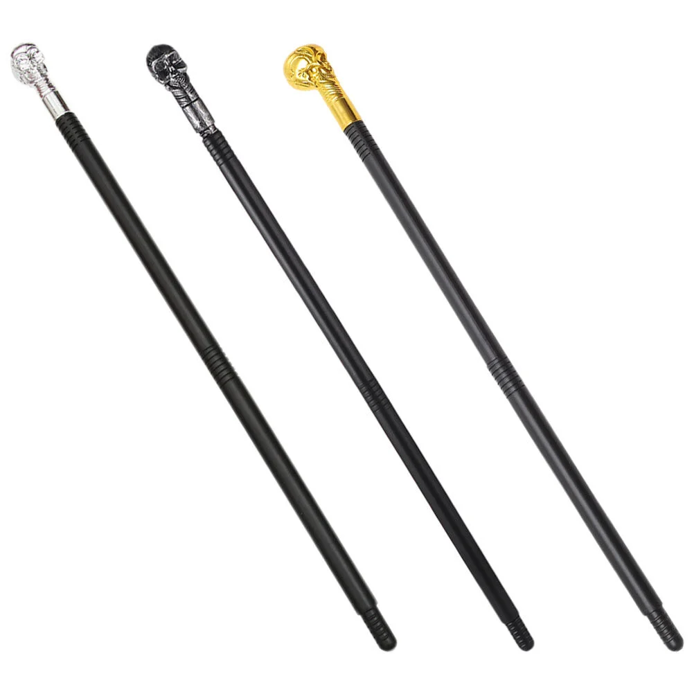 

3 Pcs Children's Toys Kids King Cosplay Props Make Plastic Stick Wand Dress Accessory