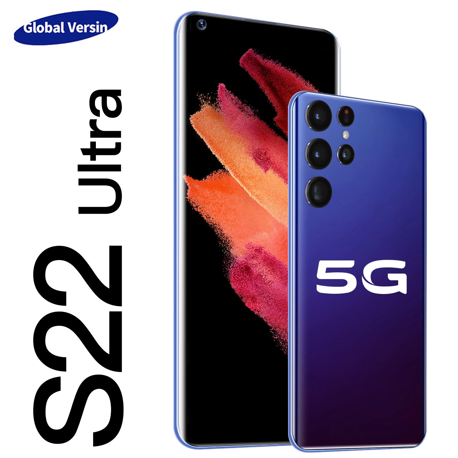 

Смартфон S22 Ultra, 2022 дюйма, 16 + 1 ТБ, 7,3 мАч