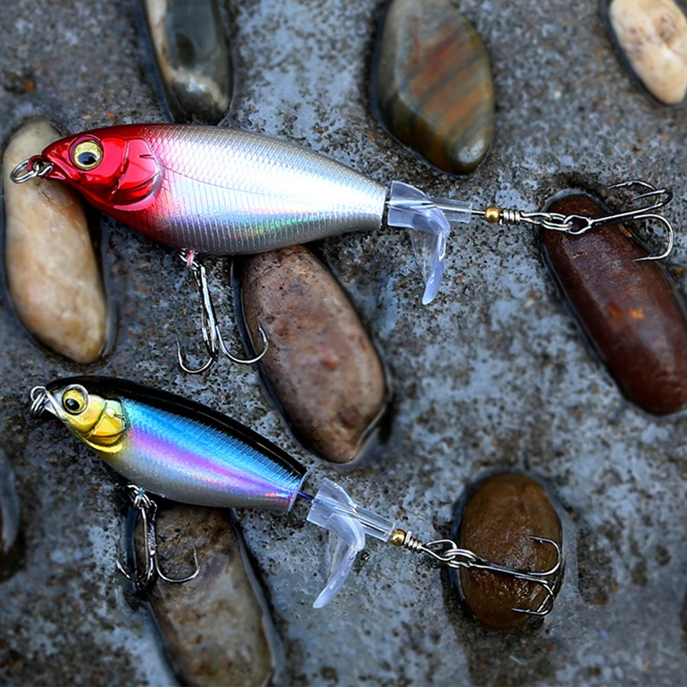 2 шт. рыболовная приманка Whopper Popper для окуня сома щуки верхняя вода плавающий