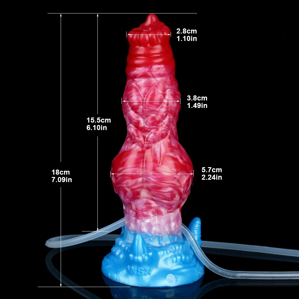 LUUK Squirting надувной фэнтезийный фаллоимитатор мягкий жидкий силиконовый с