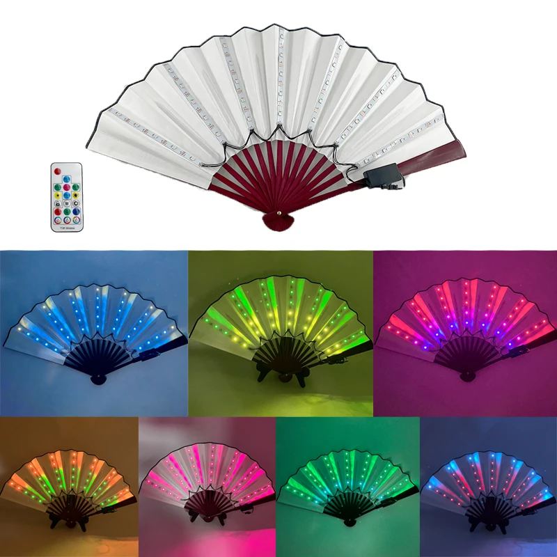 Флуоресцентный складной флуоресцентный фонарик для управления музыкой Ручной