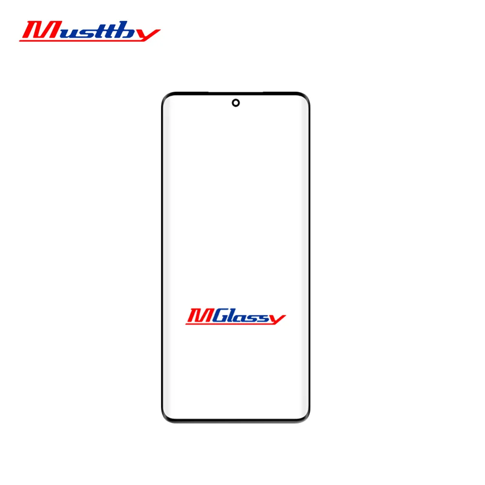 Musttby 5 шт. 1:1 OEM EDGE 40 NEO Внешнее стекло + изогнутый экран OCA для Moto Motorola 30 FUSION X40 40Pro 30U